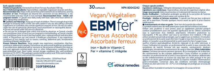EBMfer Capsules Label