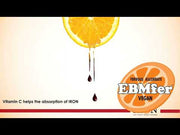 Vitamin C in EBMfer has great role to play in iron absorption